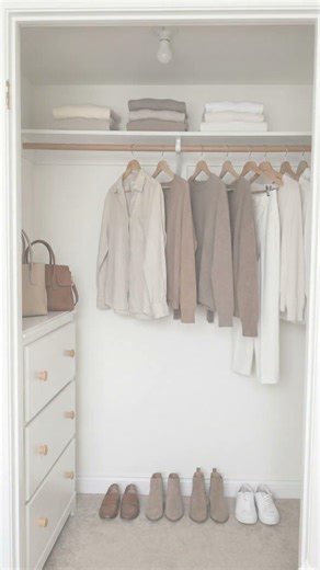From Chaos to Clean: A 2-Year Closet Glow Up | Wardrobe Transformation #ClosetReset #beforeafter