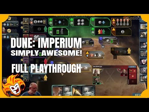 Full Playthrough of Solo Player in Dune: Imperium