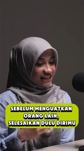 Berani Selesai Dengan Diri Sendiri #SelesaiDenganDiriSendiri #PercayaDiri #SatuPersenSetiapHari
