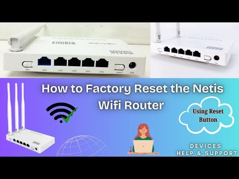 Factory Reset the Netis Wifi Router in easy and short way | Troubleshoot netis router issues