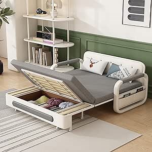 Pull Out Sofa Bed - Futon Sleeper for Living Room & Small Spaces