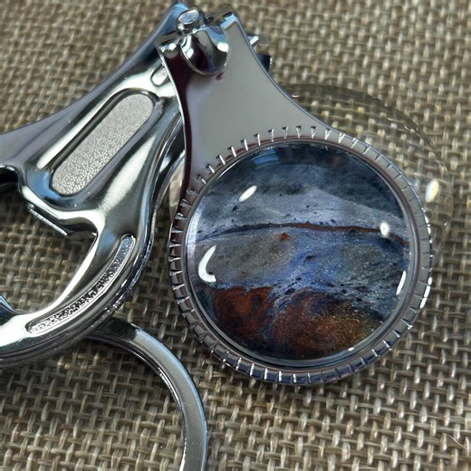 Handmade Fluid Art Keychain: Abstract Key Charm. Nail Clipper, Bottle Opener Combo - Etsy