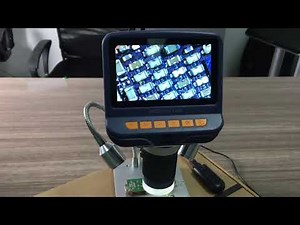 Andonstar AD106S Digital Microscope 4.3 Inch 1080P With HD Sensor and USB Demonstration