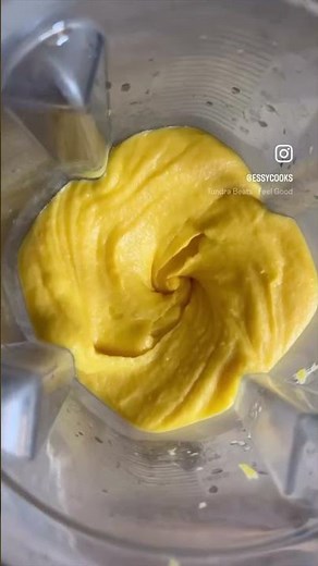 DELICIOUS 3 ingredient mango sorbet!