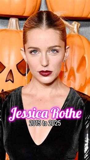 Jessica Rothe evolution from 2015 to 2025