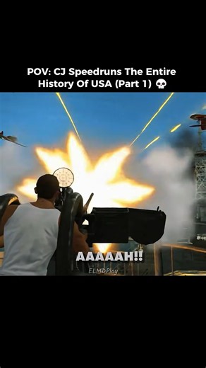 GTA San Andreas Meme: 500 Years Of USA Speedrun (Part 1) 🇺🇸💀