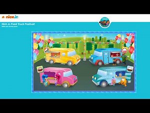 Nick Jr Food Truck Festivals - Preschool Kids Games Video