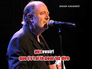 Karaoké Michel Delpech - La nuit douce d' Alice 2009