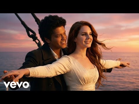 Bruno Mars ft Lana Del Rey –Sinking Ship (original lyrics Video) | Titanic Love Song