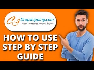 NEW! How to Use CJ Dropshipping Step by Step🚀 | Complete Beginner’s Guide to Dropshipping Success