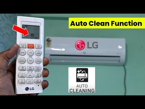 LG AC Auto Clean Function ⚡ Lg ac cleaning at home ⚡ Auto clean lg dual inverter ac