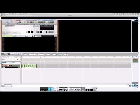 Propellerhead Reason 7 Tutorial - Bouncing Audio Files to Rex Loops