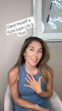 Gave myself a Lash Lift + Tint and I’m obsessed wih the results! #LashLift #DIYBeauty
