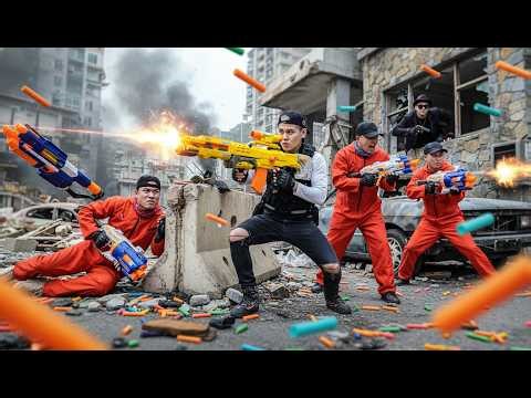 SEAL X NERF WAR : Hero SEAL X Stolen Assets From The Obsidian Order Crime With Elite Nerf Guns