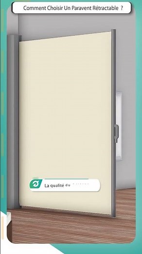 PARAVENT RETRACTABLE - Les critères à prendre en compte ! 🥇