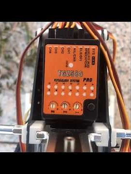 TGZ580 Flybarless system attitude control