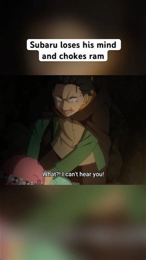 NEW Re:Zero Season 4 Episode 3 | Subaru Chokes Ram #subaru #ram #rezero #rezeroseason4 #anime