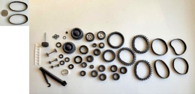 VTG 48 PARTS Threads/Tires Vehicle MIXED LOT Diecast Car/Truck & GI Joe Tank pcs | eBay