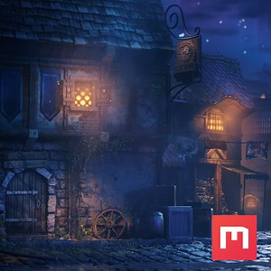 Wiktor Öhman Portfolio - 3D Artist - Stylized Street - Quixel Mixer