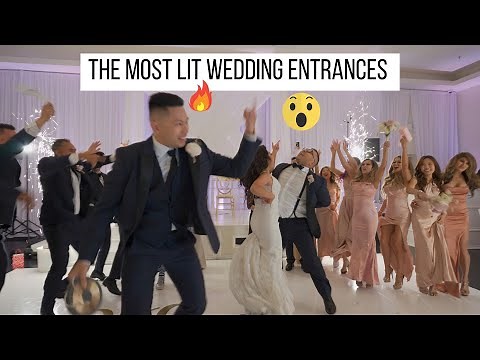The most LIT wedding entrances of 2022