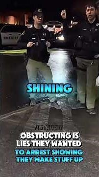 Curiously wondering is okay but then they started lying for an arrest #shorts #policeofficers #cops