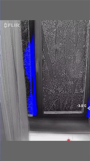 Inspecting a window with a thermal imager #window_inspector_secrets