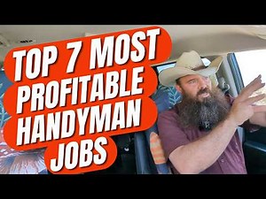 Top 7 Profitable Handyman Jobs