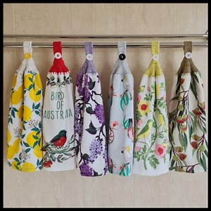 Crochet Hand Towel/hanging Hand Towel/kitchen Hand Towel/crochet Tea Towel/hanging Tea Towel/hand Towel With Loop/tea Towel With Loop Button - Etsy Australia