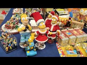 Christmas Simpsons Merchandise at LEGO festival