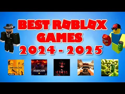 TOP 10 ROBLOX GAMES 2024 - 2025 !!!