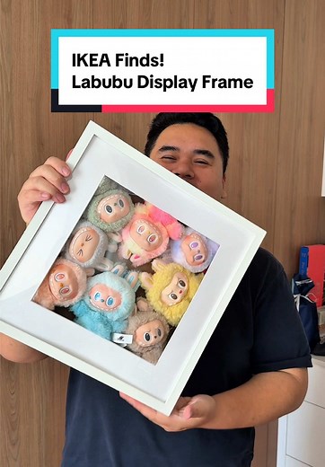 Labubu Display Frame Hack Using IKEA Finds