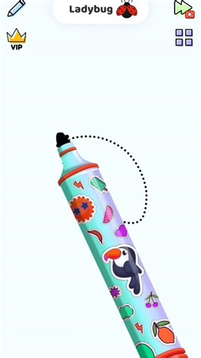 Sunny on Instagram: "Coloring Ladybug | Ladybugs can change color to yellow or orange during winter #fun #coloring #satisfying #trending #viral #fyp"