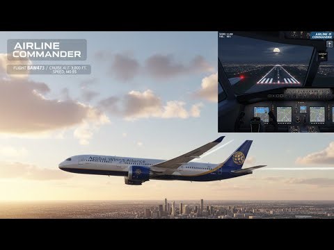 Airline Commander Gameplay | Realistic Flight Simulator Experience