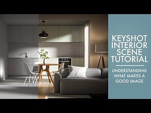Keyshot Interior Scene Tutorial