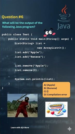 Java Interview Questions #6 for TCS, Infosys, Wipro 💼#viral #java #interview #shorts