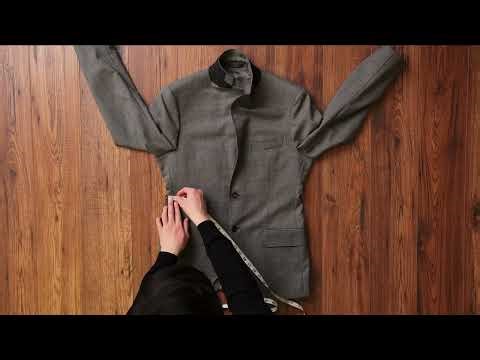 Coat Midsection Measurement Guide | Eleganza