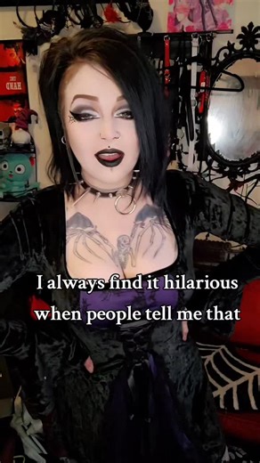 like an elegant opossum 🤣 grab my gear and book it #gothtok