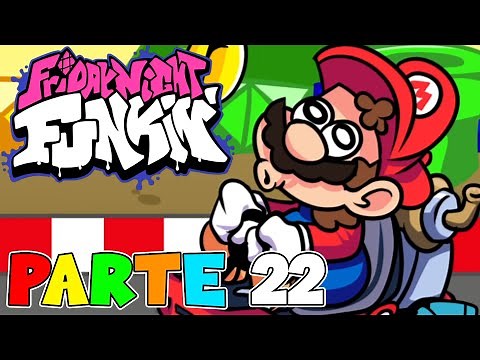 ¡MARIO KART EN FNF! (HARD) - vs MARIO FNF MOD | PARTE #22 | FRIDAY NIGHT FUNKIN'