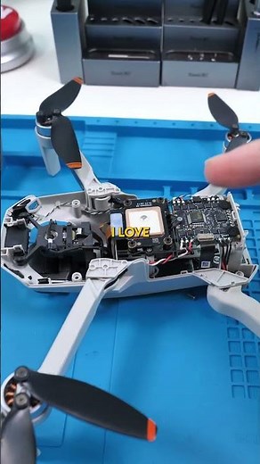 This DJI Drone Crashed Into A Tree.... #Shorts