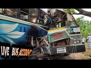 Live Bus Accident, Dhaka, Bangladesh