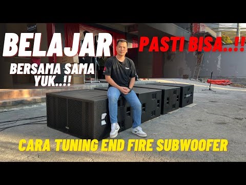 CARA SETUP/TUNNING ENDFIRE SUBWOOFER by HPM - FORTINO