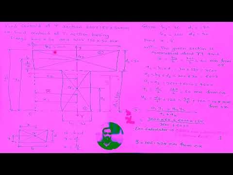 Centriod OF T Section - Engineering Mechanics