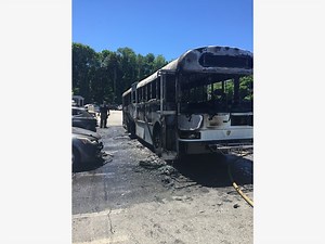 Steamship Authority Lot Fire Decimates Bus, Damages 14 Vehicles