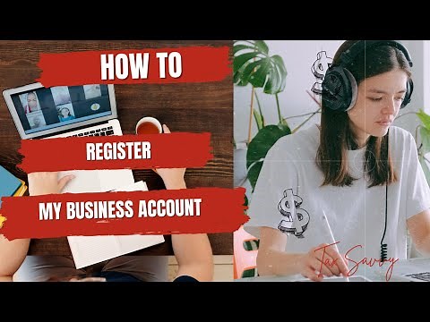 How to Register CRA My Business Account