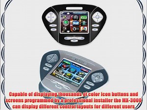 Universal Remote Control MX3000 IR and RF Color Touch Screen Remote