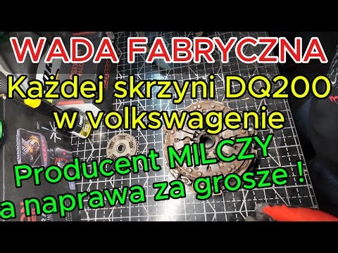 Zmiana programu zapobiega drogiej awarii skrzyni. Badamy wadę fabryczną skrzyni biegów DQ200.