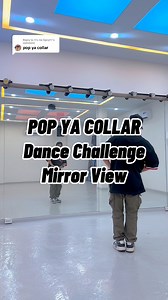 POP YA COLLAR Dance Challenge | Mirror View #dancetutorial #popyacollar | Kelvin Dance Tutorial