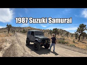 1987 Suzuki Samurai JX: Walkaround, Startup & Off-Roading - FOR SALE