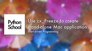 Create stand-alone application using cx_Freeze (Mac OS X)