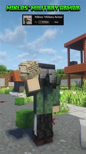 Minecraft Military Mods! #17 #shorts #minecraft